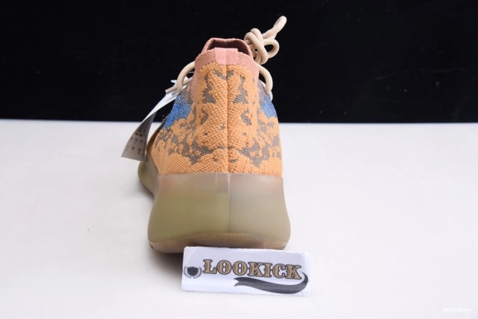 BLUE REFLECTIVE 380 BOOST OAT YEEZY ADIDAS FX9847 0813